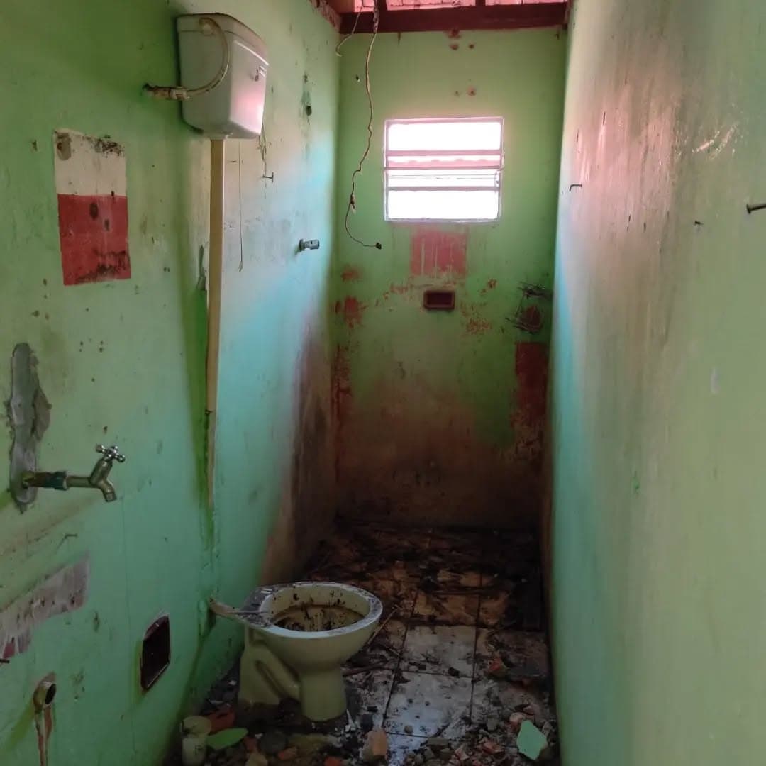 Banheiro — Antes da reforma